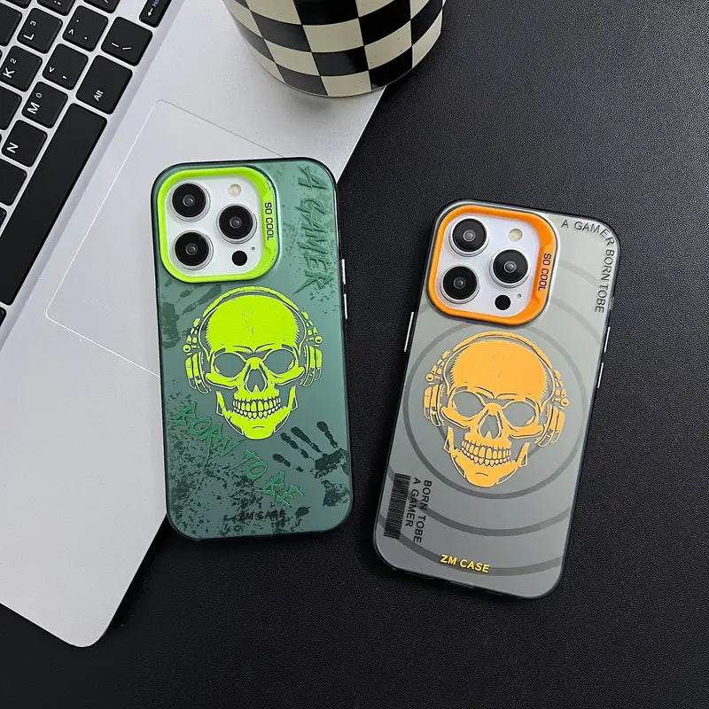 Skull Gaming iPhone Case